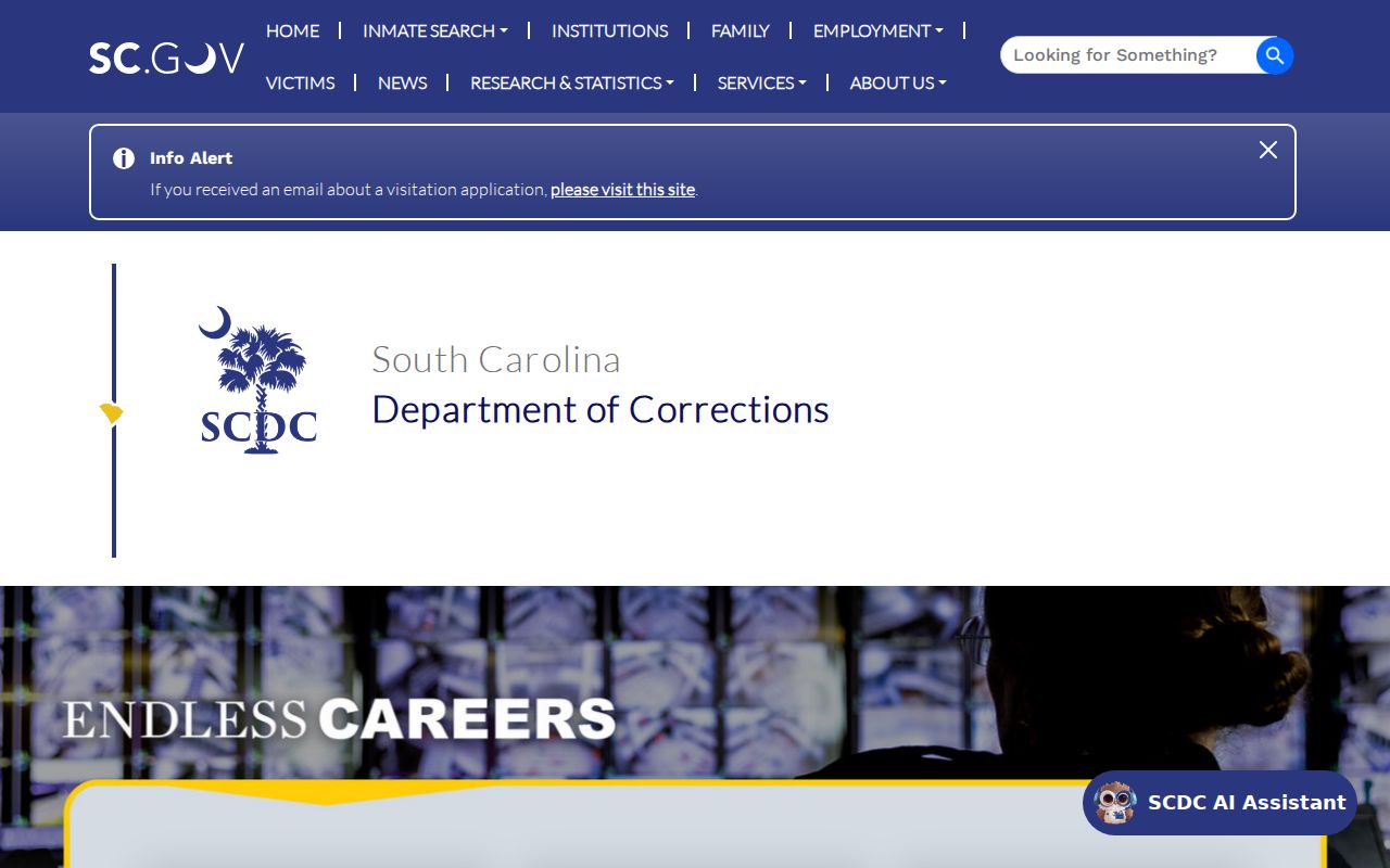 Newberry County criminal record custody source at SCDC